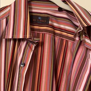 Etro size 42, rare men’s dress shirt. Like new.